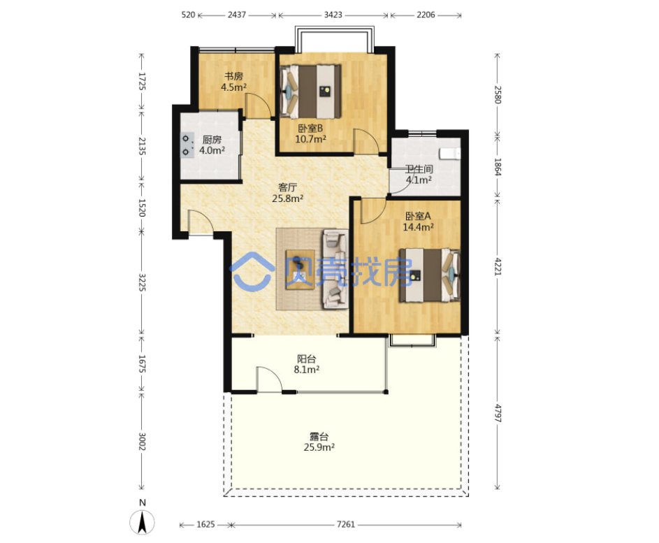 恭喜吳叔42萬拍下四方錦城92平法拍房一套，附贈40平大露臺，撿漏超過五十萬，恭喜恭喜。